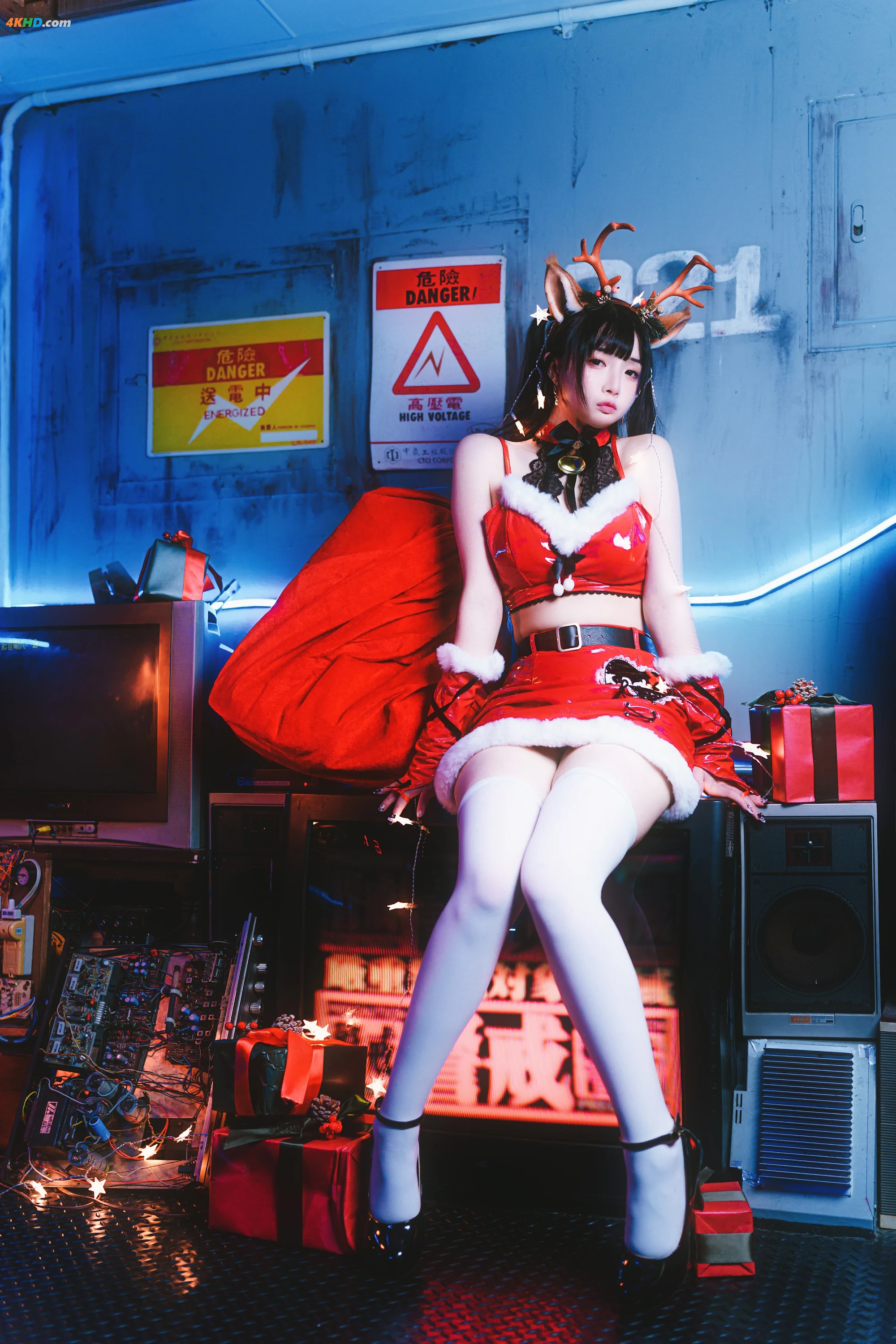 cosplay 落落Raku Dear Deer[ 437MB-63photos]